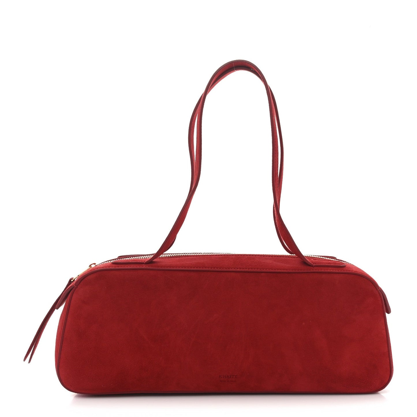 Suede Calfskin Simona Shoulder Bag Rebel