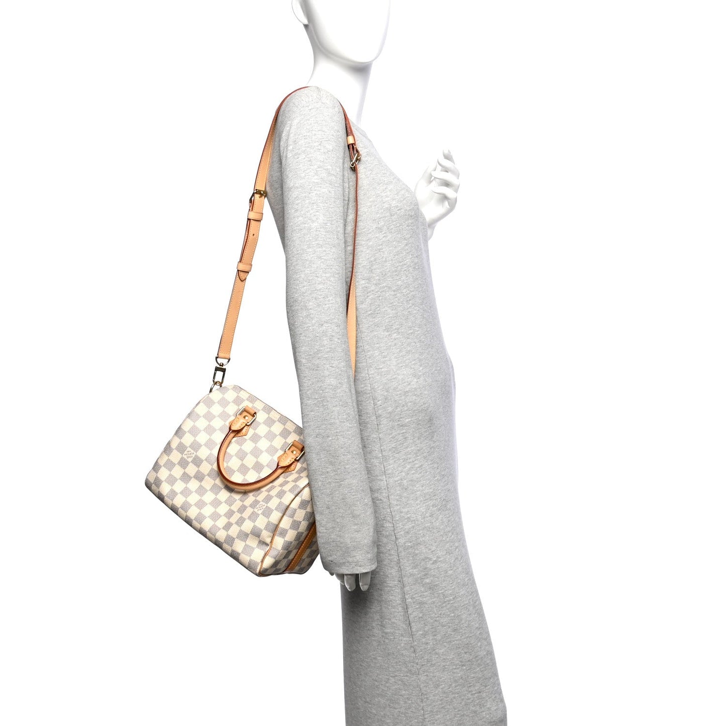 Damier Azur Speedy Bandouliere 25