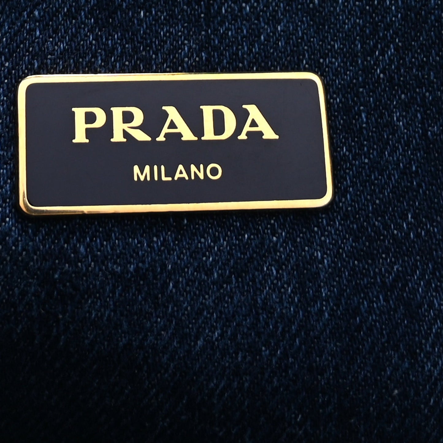 Denim Canapa Logo Tote  Avio