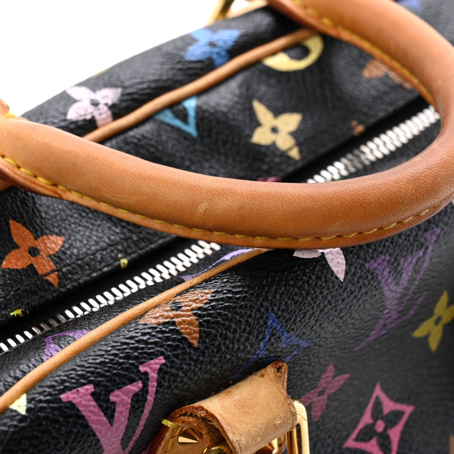Monogram Multicolor Trouville Black
