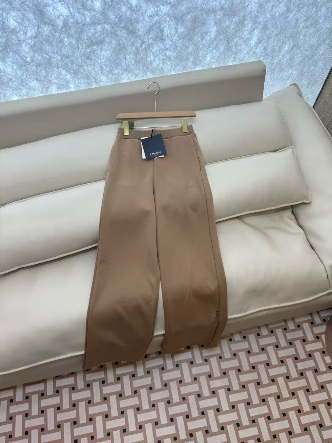 Maxmara Felpa Hoodie Sweatshirt and Pants Set Cotton