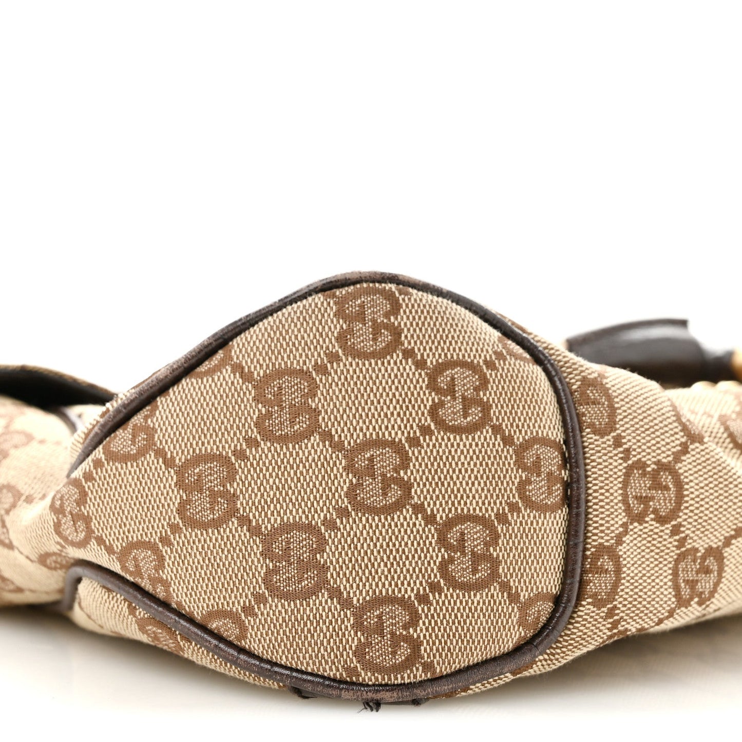 Monogram Horsebit Chain Flap Shoulder Bag Brown