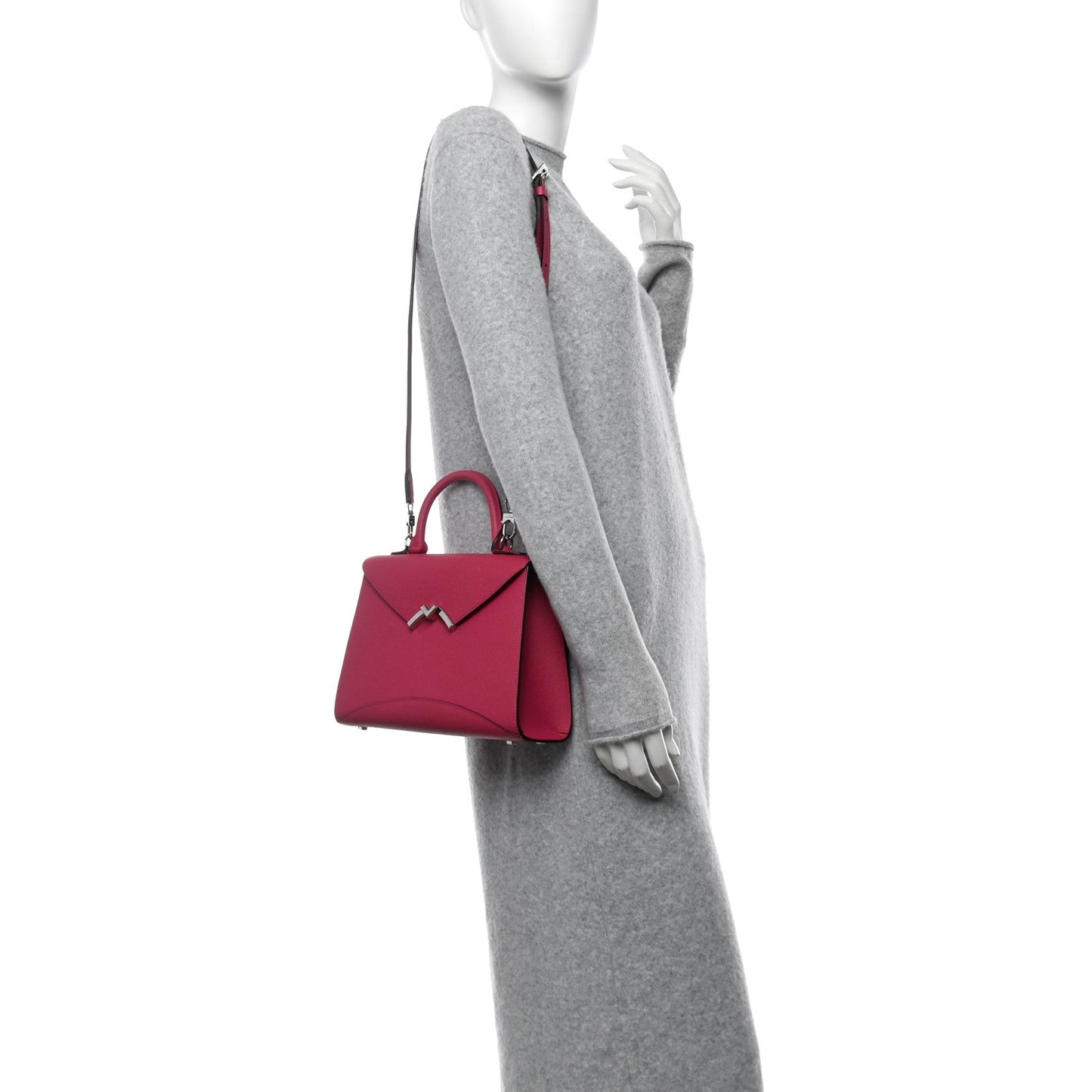 Carat Calfskin Gabrielle PM Fuchsia