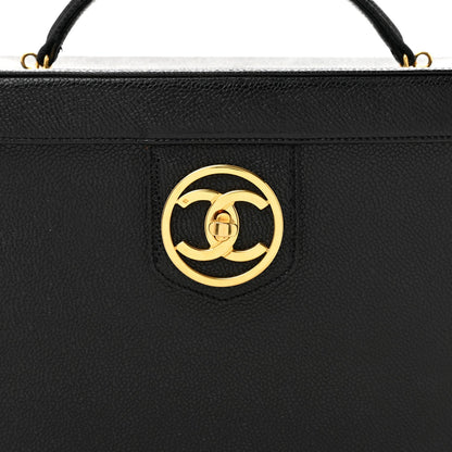 Caviar Vanity Train Case Black