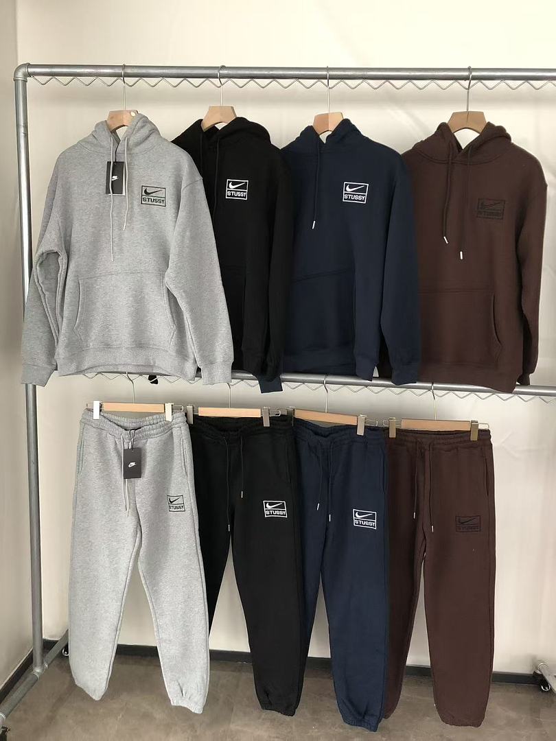 TOP￥~115 PANTS￥~115 N🔥K🔥& ST🔥S🔥Y HOODIE TROUSERS FLEECE
