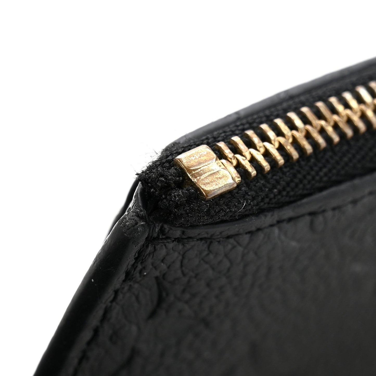 Empreinte Zipper Card Holder Black
