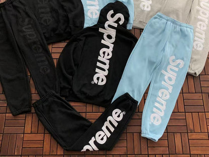 TOP￥~179 PANTS￥~169 S🔥P🔥E🔥E HOODIE TROUSERS FLEECE