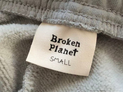 ￥~TOP 169 PANTS 119 BROKEN PLANET HOODIE TROUSERS FLEECE