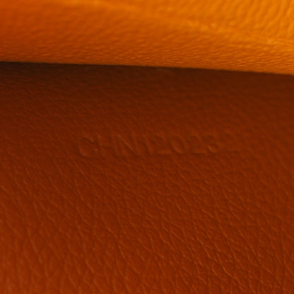 Goyardine Calfskin Chypre Wallet Pouch Black Gold