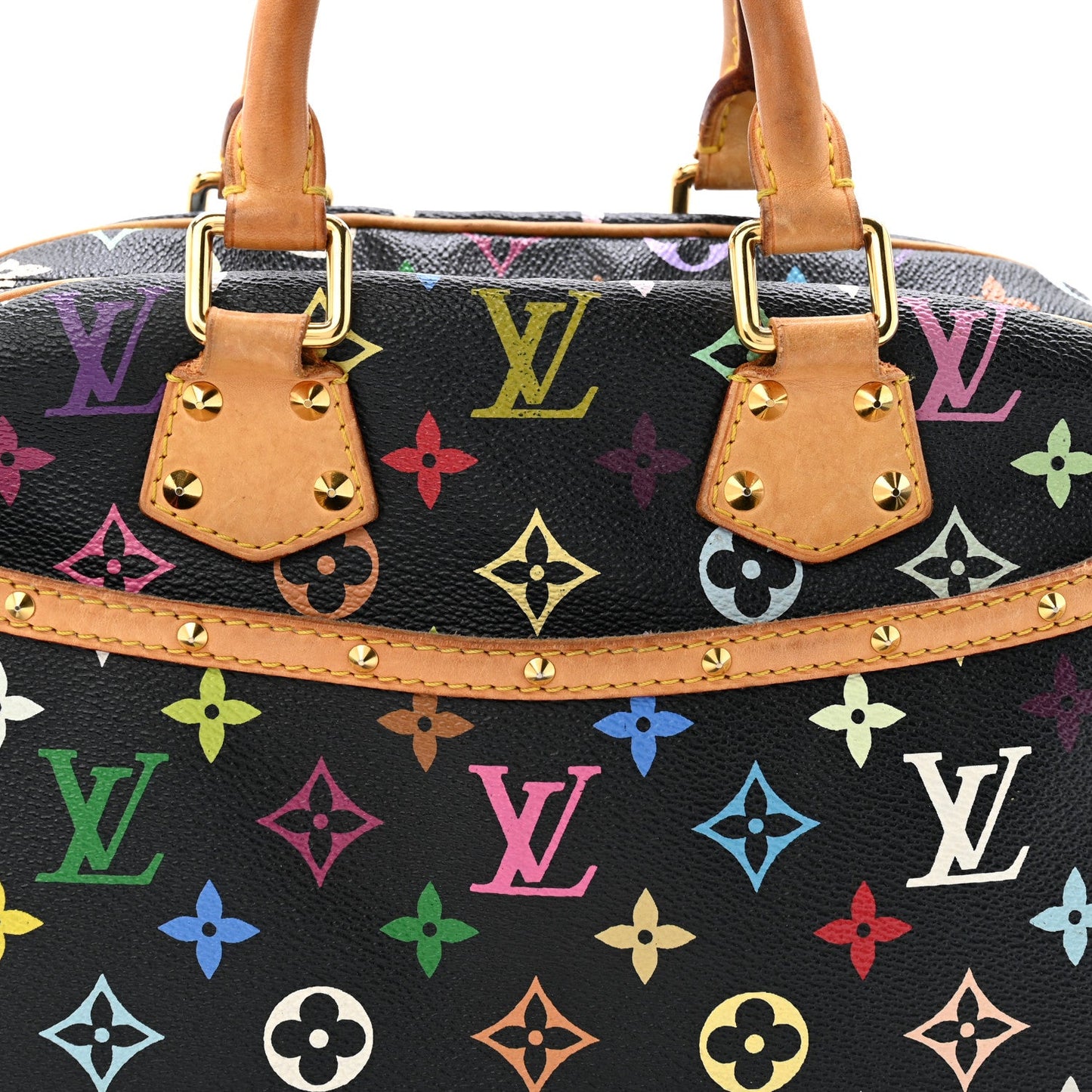 Monogram Multicolor Trouville Black
