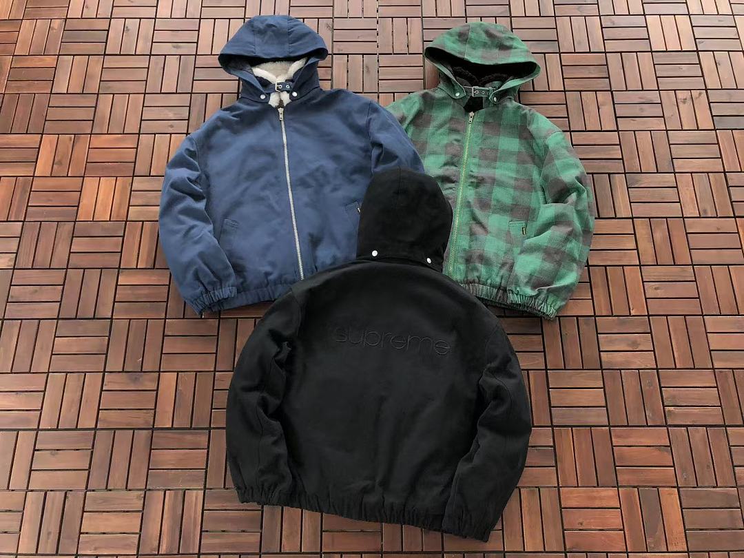 GREEN BLACK BLUE S🔥P🔥E🔥E JACKET FLEECE