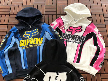S🔥P🔥E🔥E & FOX RACING HOODIE FLEECE