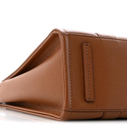 Grained Calfskin Medium The Tote Bag Argan Oil