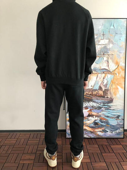 TOP PANTS FOG HOODIE TROUSERS FLEECE