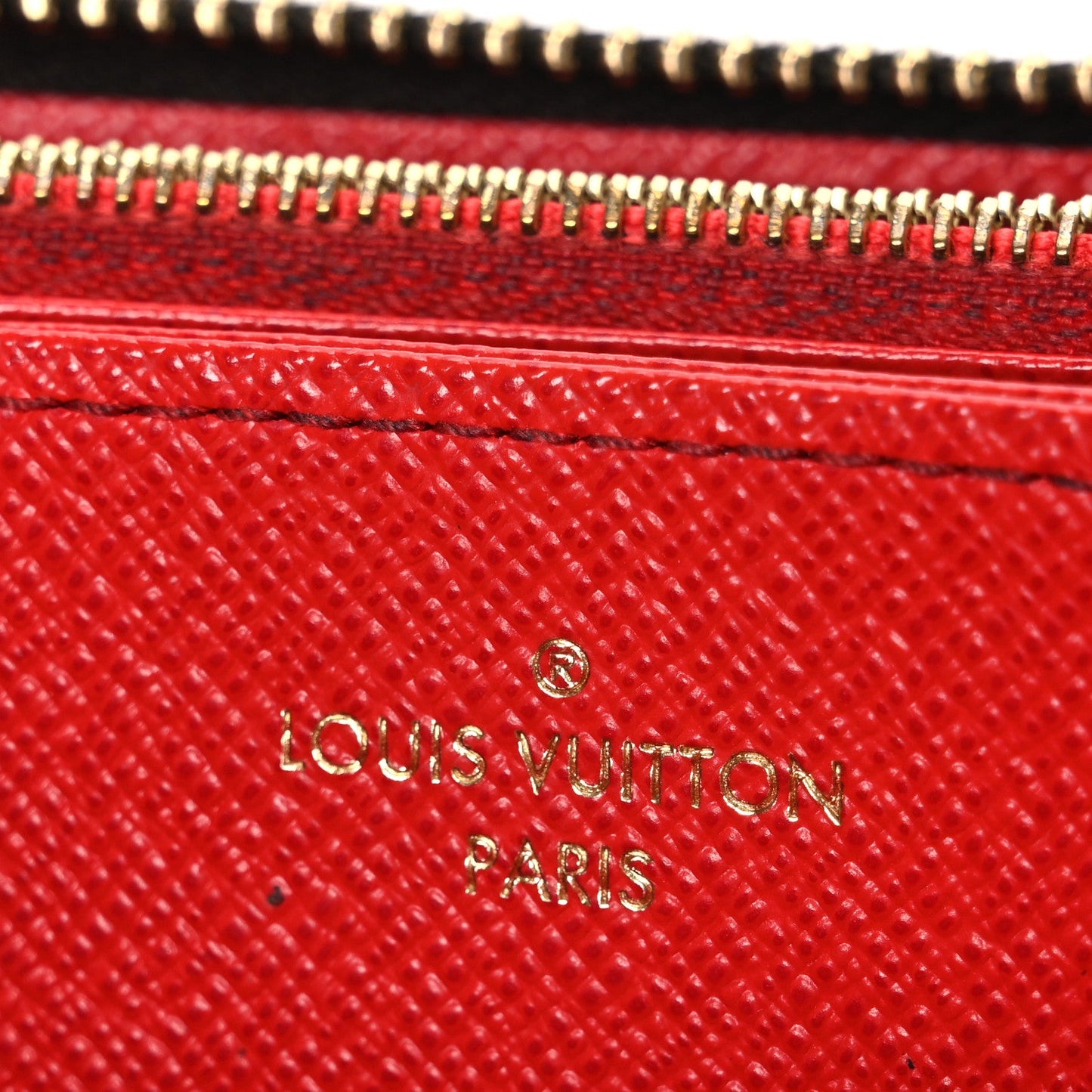 Monogram Zippy Wallet Coquelicot