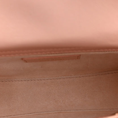 Ostrich Mini Lady Dior Light Pink