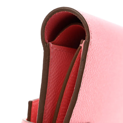 Epsom Medium Kelly Wallet Rose Confetti