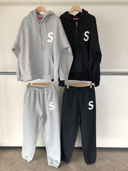 TOP￥~129 PANTS￥~125 S🔥P🔥E🔥E HOODIE TROUSERS FLEECE