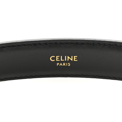 Box Calfskin Medium 25mm Triomphe 80 32 Belt Black