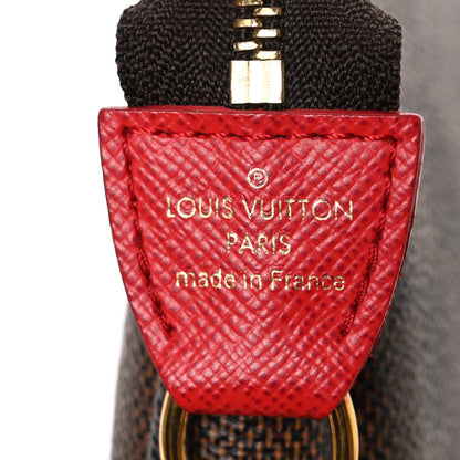 Damier Ebene 2019 Christmas Animation Mini Pochette Accessories Red