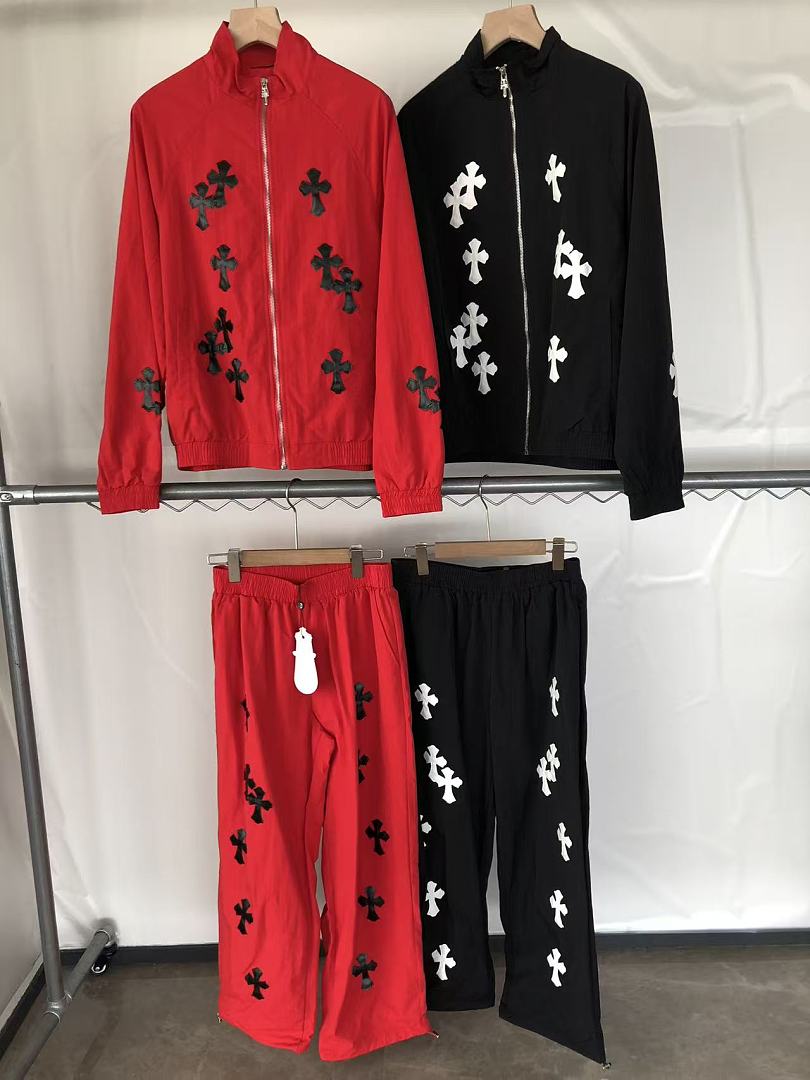 TOP￥~256 PANTS￥~185 CH🔥OM🔥 HE🔥RTS JACKET TROUSERS