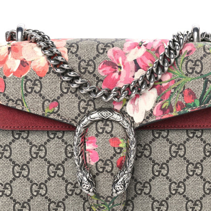 GG Supreme Monogram Blooms Mini Dionysus Shoulder Bag Beige Multicolor Dry Rose