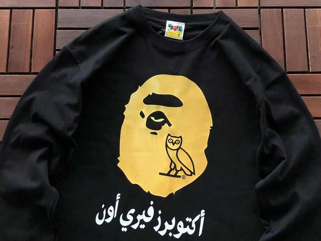 BAPE & OVO LONG-SLEEVE