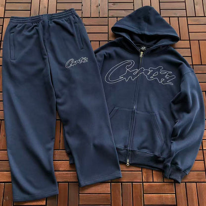 TOP￥~159 PANTS￥~159 C🔥RT🔥🔥Z HOODIE TROUSERS FLEECE