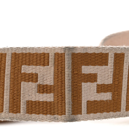 Ribbon Vitello King FF 1974 Adjustable Strap You Poudre Cuoio Miele Scuro
