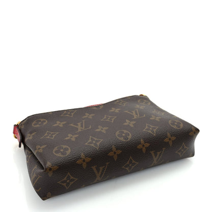 Monogram Pallas Clutch  Cherry