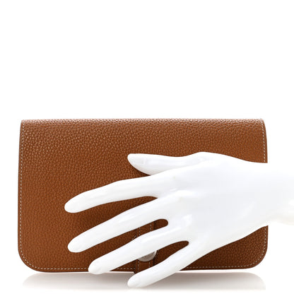 Togo Dogon Duo Wallet Gold