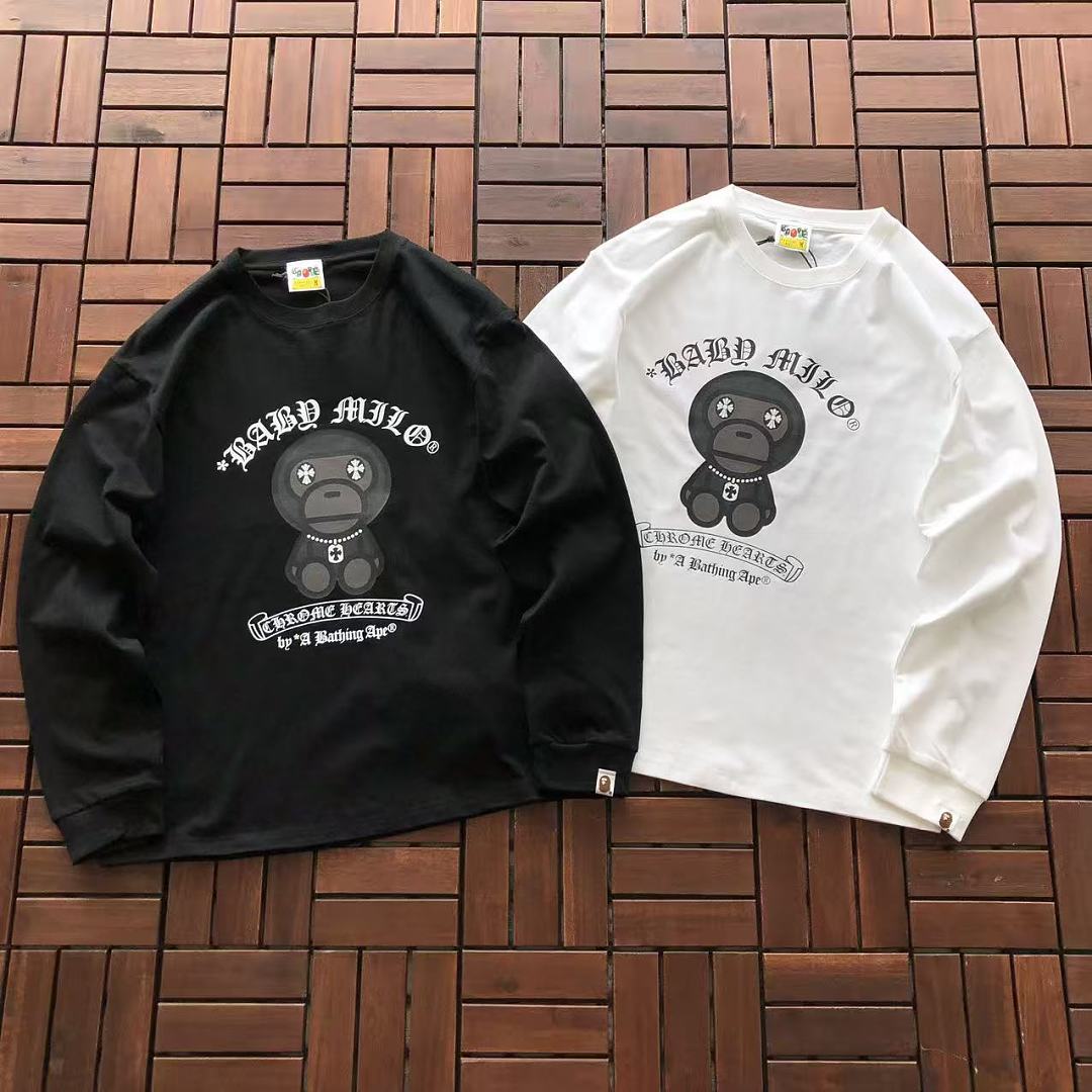 BAPE x CHROME LONG-SLEEVE