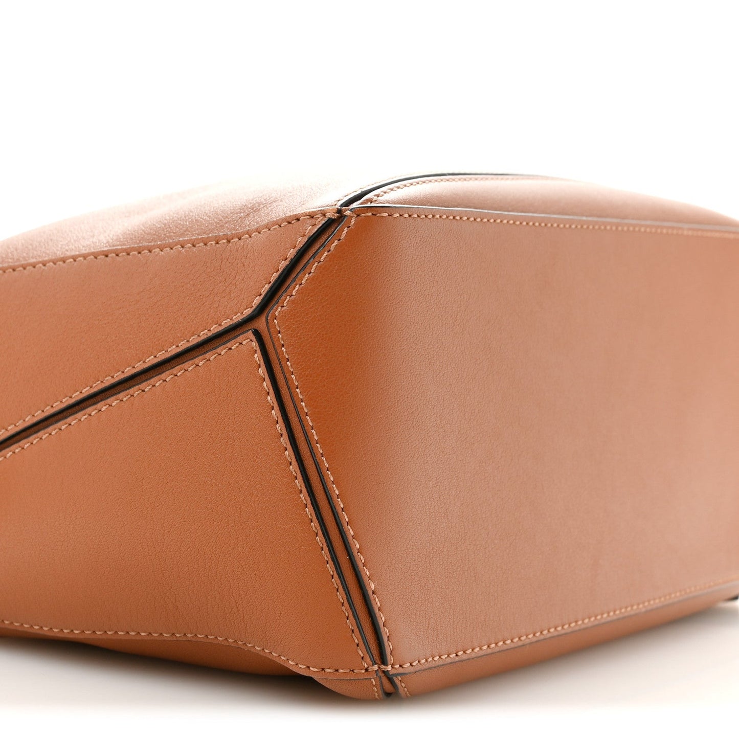 Calfskin Small Puzzle Bag Tan