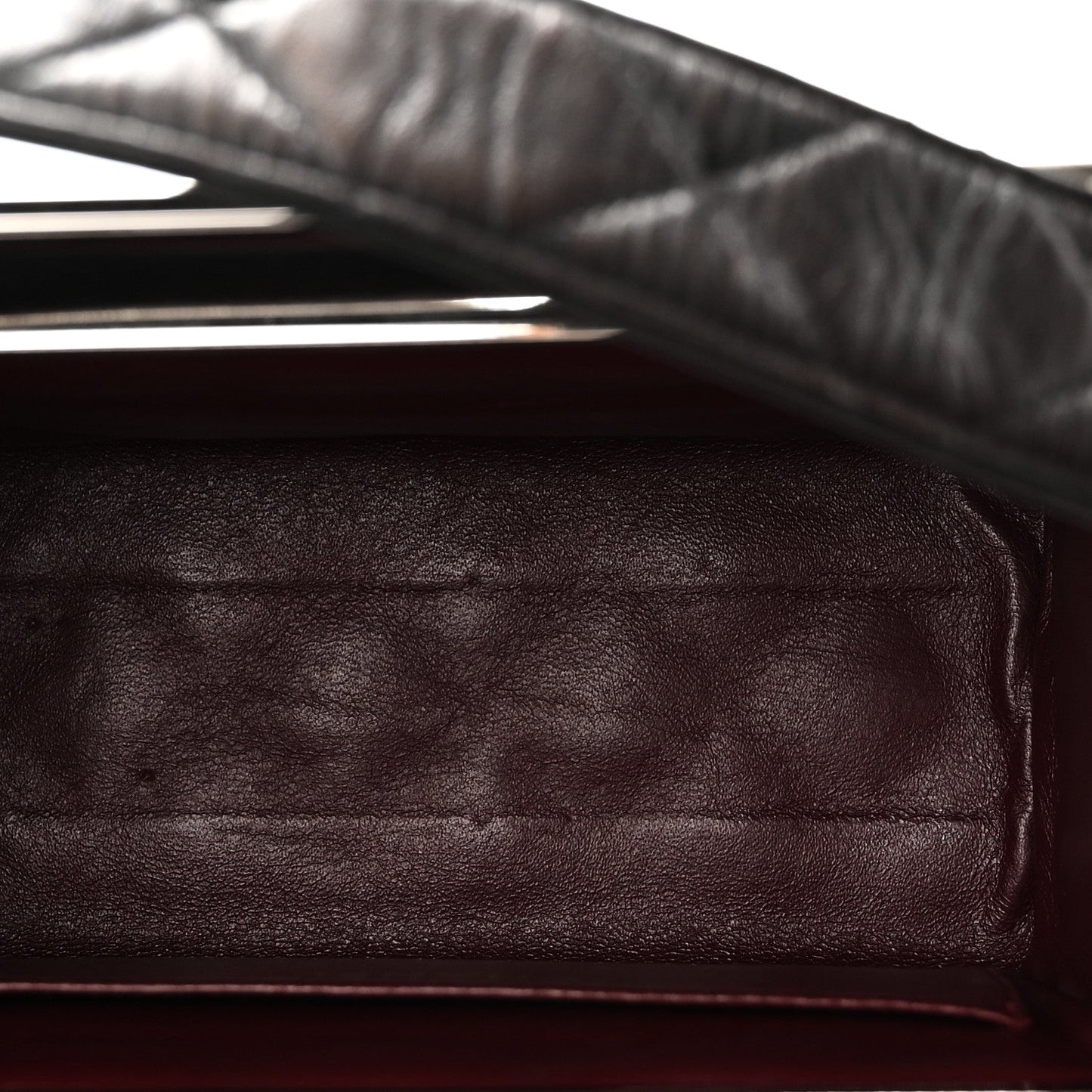 Lambskin Quilted Box Bag Black