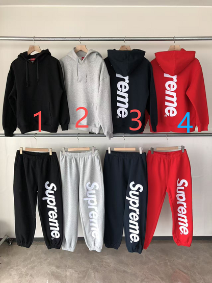 TOP￥~199 PANTS¥~179 S🔥P🔥E🔥E HOODIE TROUSERS FLEECE