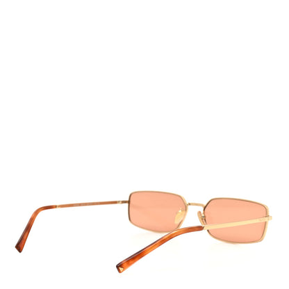 Metal Rectangular Sunglasses SPR A60 Gold