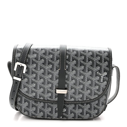 Goyardine Belvedere II PM Messenger Bag Gray