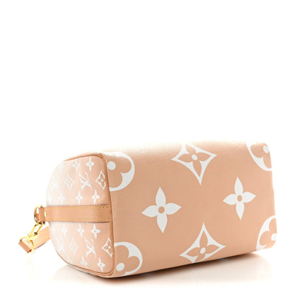 Monogram Giant By The Pool Speedy Bandouliere 25 Brume