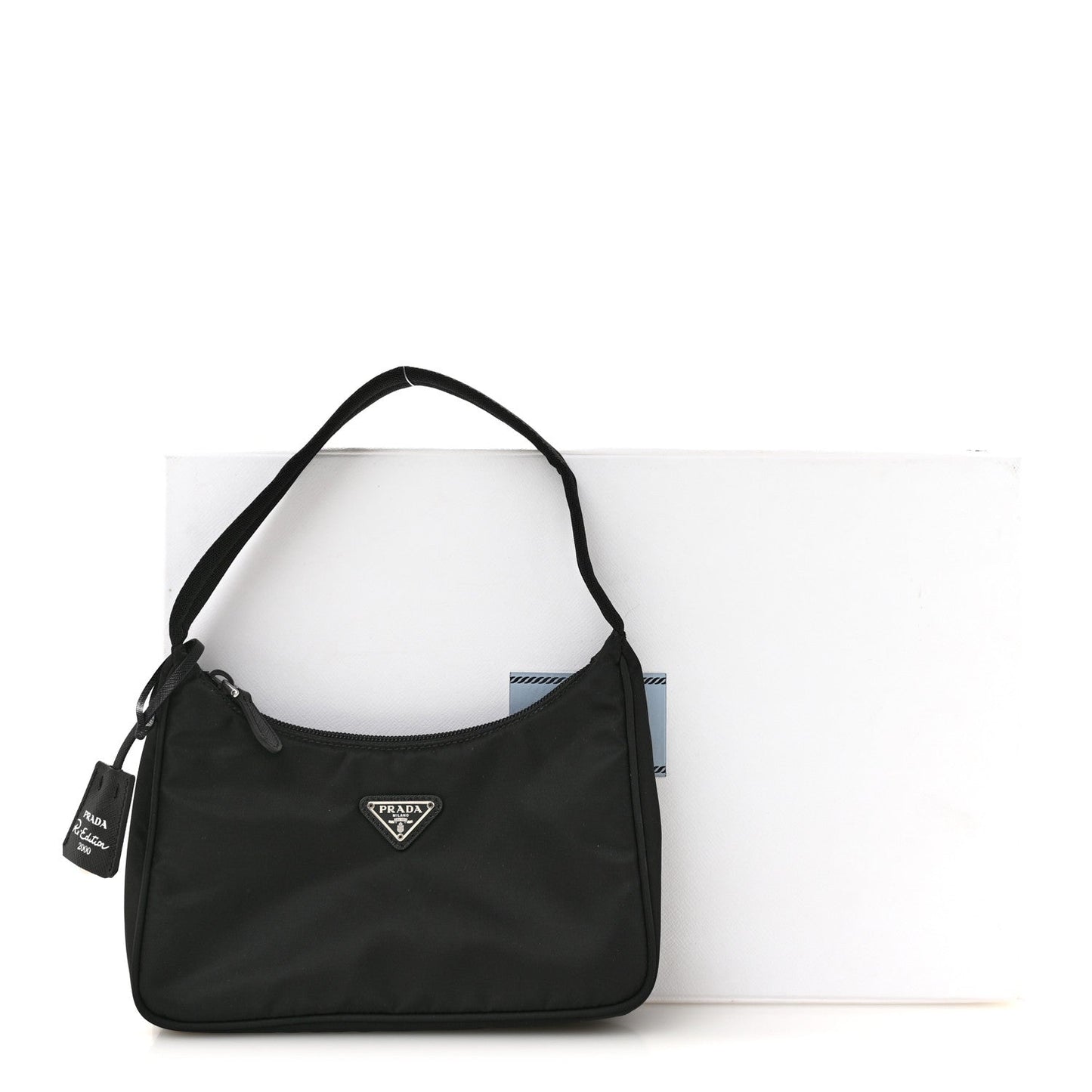 Tessuto Nylon Mini Re-Edition 2000 Bag Black