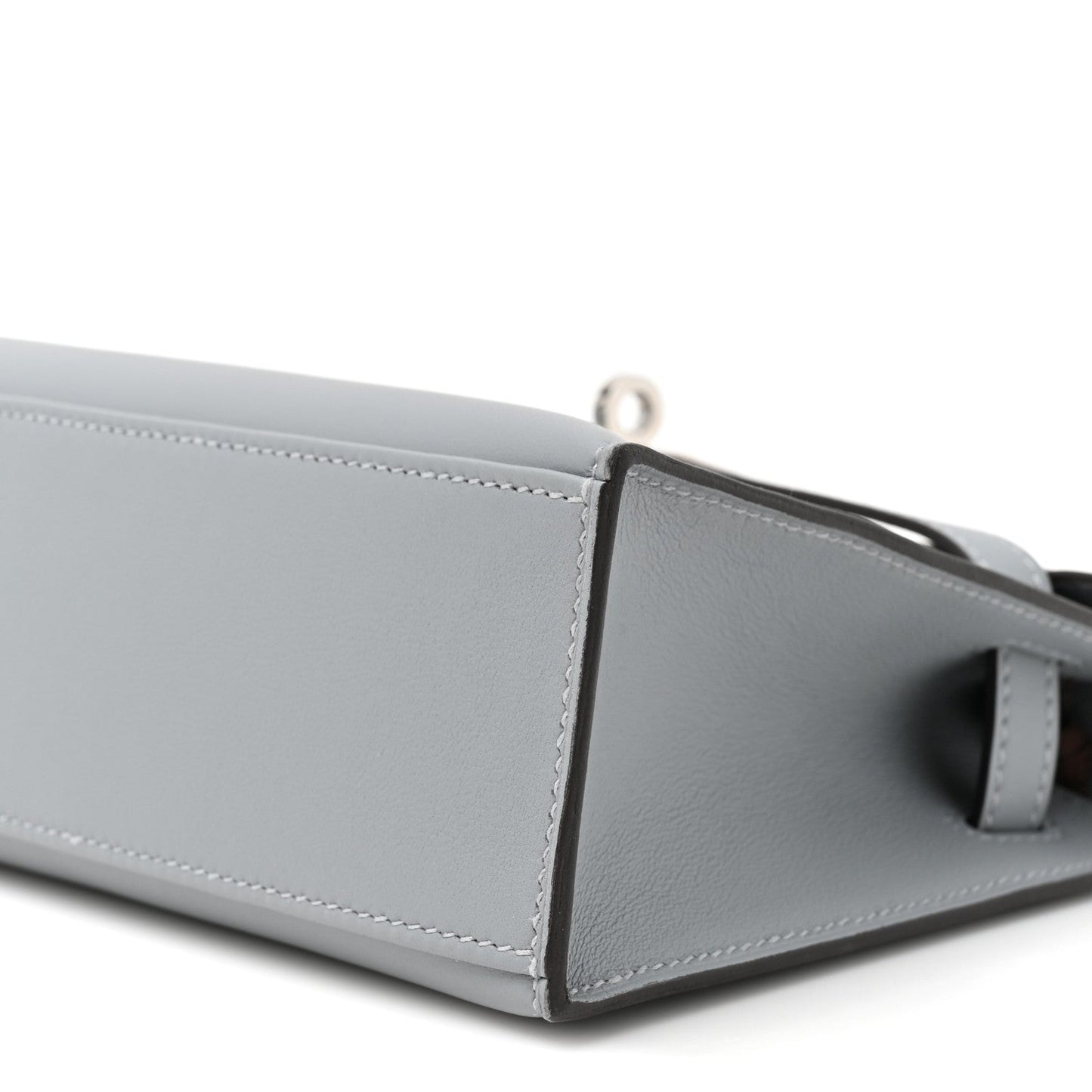 Swift Kelly Pochette Clutch Gris Pantin