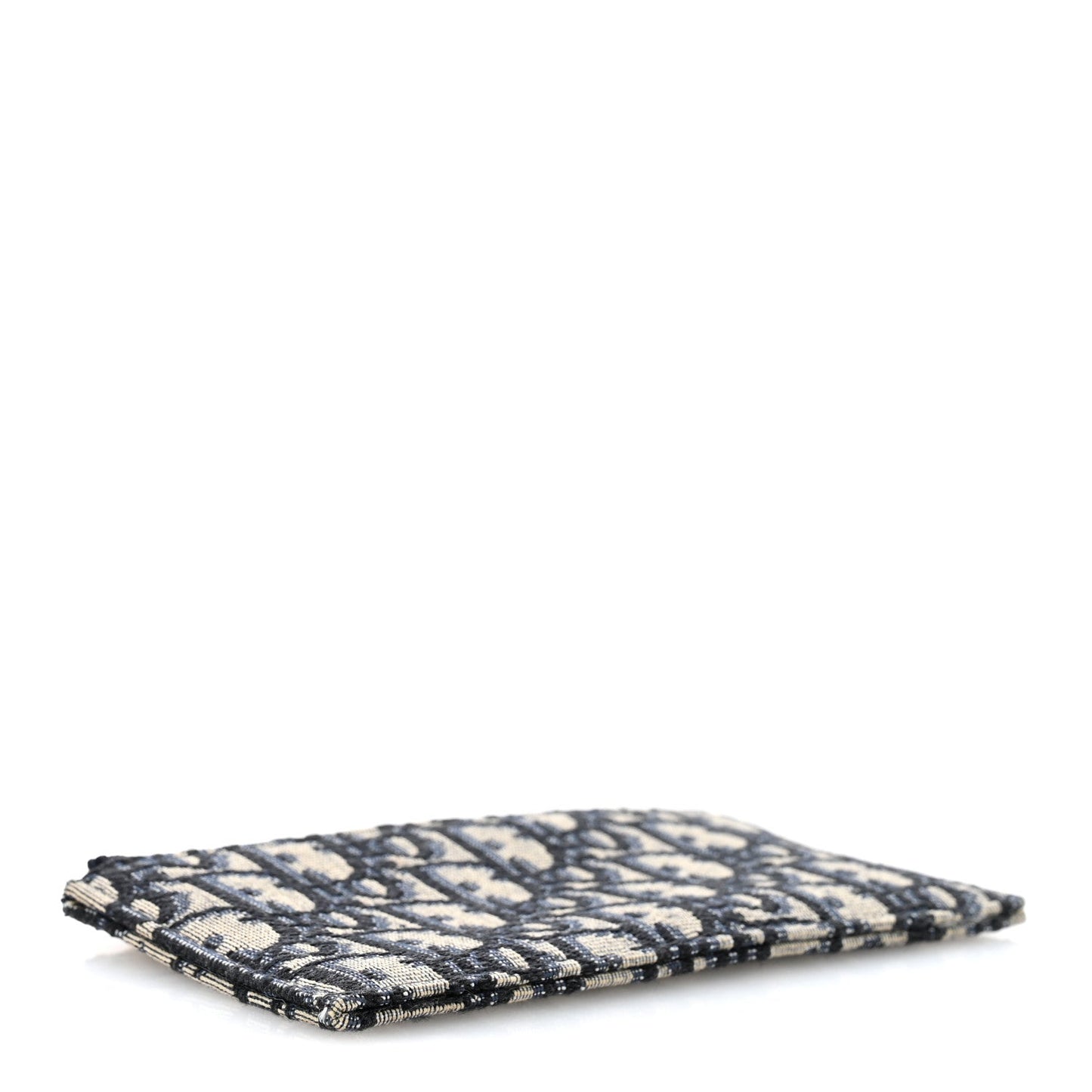 Oblique Dior Pouch Navy Blue