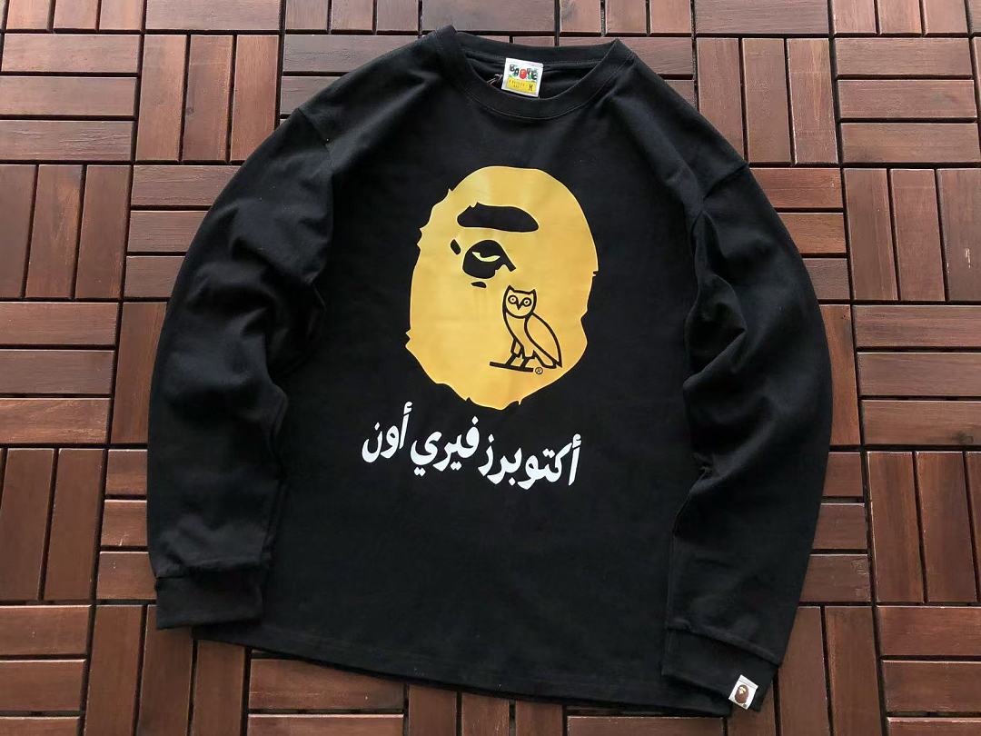 BAPE & OVO LONG-SLEEVE