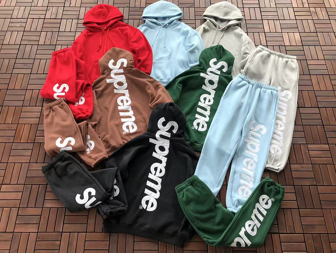 TOP￥~125 PANTS￥~119 S🔥P🔥E🔥E HOODIE TROUSERS FLEECE