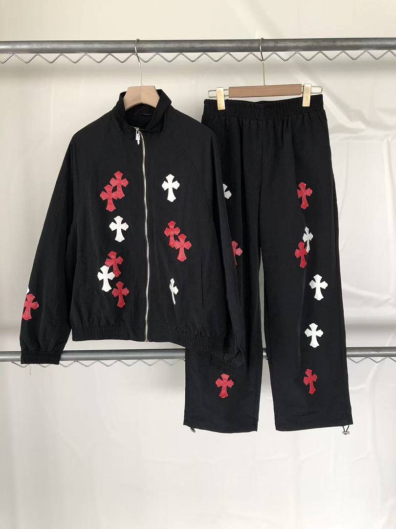TOP￥~256 PANTS￥~185 CH🔥OM🔥 HE🔥RTS JACKET TROUSERS