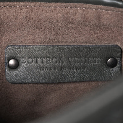 Nappa Intrecciato Nodini Crossbody Messenger New Light Grey