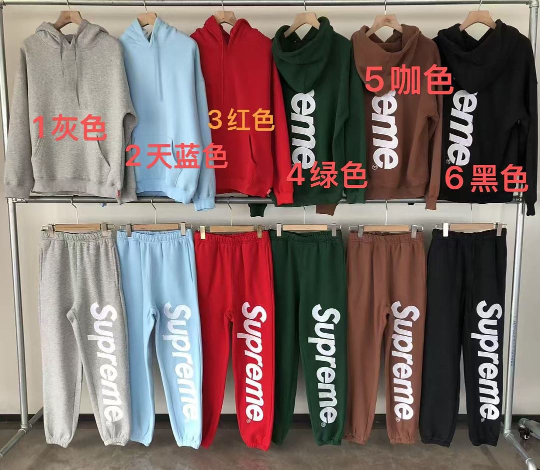 TOP￥~125 PANTS￥~119 S🔥P🔥E🔥E HOODIE TROUSERS FLEECE