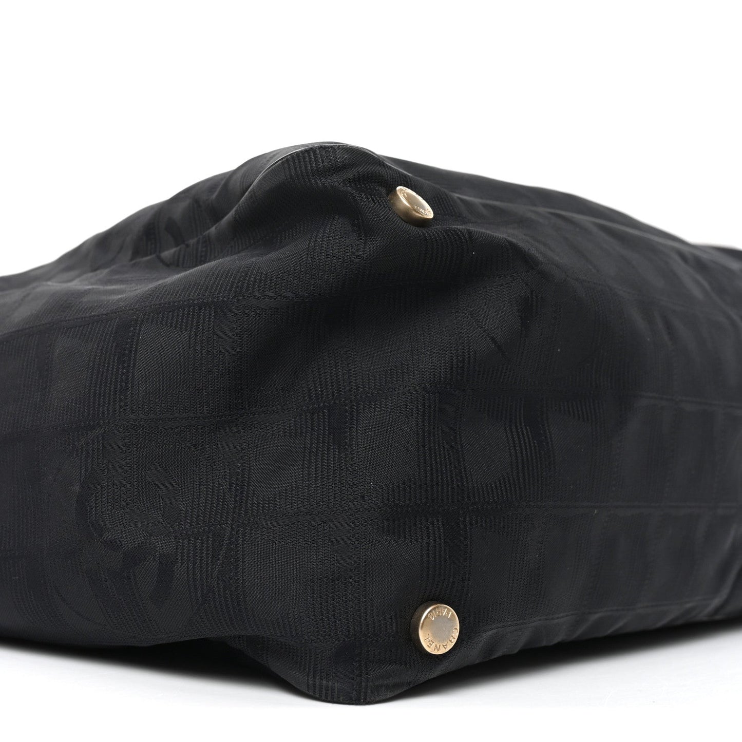 Nylon Medium Travel Tote Black