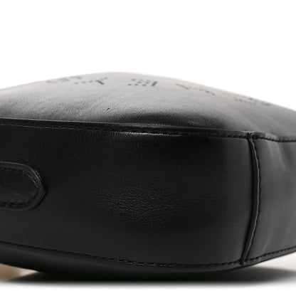 Eco Alter Nappa Perforated Logo Small Camera Black