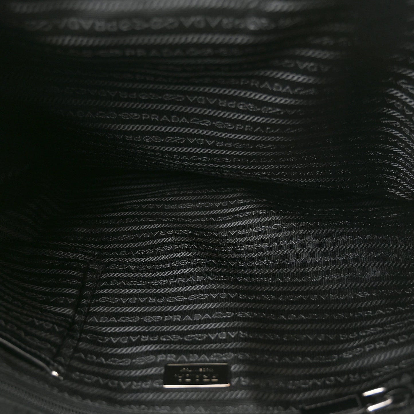 Tessuto Nylon Soft Calfskin Tote Black