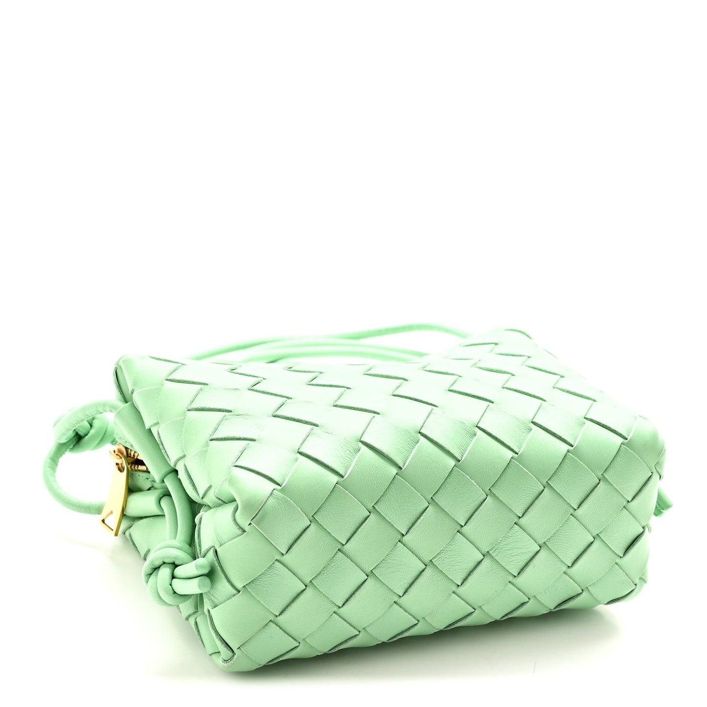Nappa Intrecciato Mini Loop Camera Bag Siren